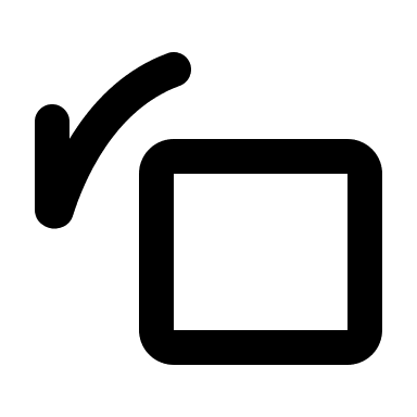 Anticlockwise Rotation Symbol (Line) Free Open-Source SVG Icon (MingCute Icon)