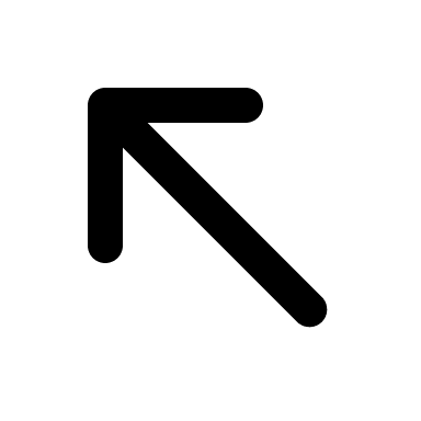 Left Up Arrow (Line) Free Open-Source SVG Icon (MingCute Icon)