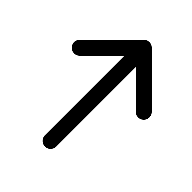 Right Up Arrow (Line) Free Open-Source SVG Icon (MingCute Icon)