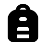 Filled Backpack Free Open-Source SVG Icon