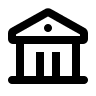 Bank Building (Line) Free Open-Source SVG Icon