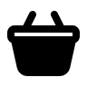 Filled Shopping Basket Free Open-Source SVG Icon