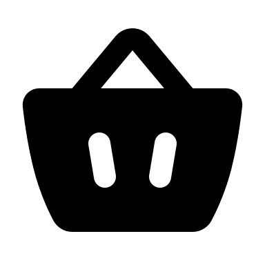 Filled Shopping Basket (MingCute) Free Open-Source SVG Icon (MingCute Icon)