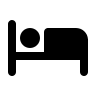 Filled Bed Design (MingCute) Free Open-Source SVG Icon