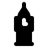 Big Ben Clock Tower (Filled) Free Open-Source SVG Icon