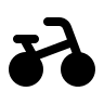 Bicycle (Filled) Free Open-Source SVG Icon