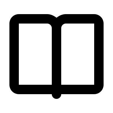 Book Outline (MingCute) Free Open-Source SVG Icon (MingCute Icon)