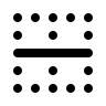 Horizontal Border Line Free Open-Source SVG Icon