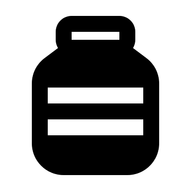 Filled Bottle Free Open-Source SVG Icon (MingCute Icon)