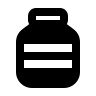 Filled Bottle Free Open-Source SVG Icon