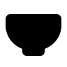 Filled Bowl Free Open-Source SVG Icon