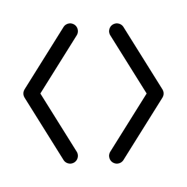 Angle Brackets (Line) Free Open-Source SVG Icon (MingCute Icon)