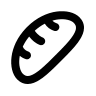 Bread Line Drawing (MingCute) Free Open-Source SVG Icon