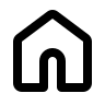 Home Design with Four Lines (MingCute) Free Open-Source SVG Icon