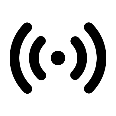 Radar System (Line) Free Open-Source SVG Icon (MingCute Icon)