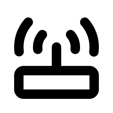 Modem Router Device (Line) Free Open-Source SVG Icon (MingCute Icon)
