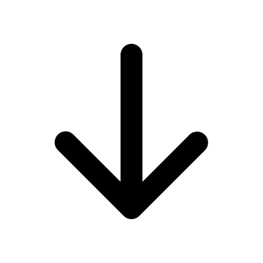 Downward Arrow (Mono) Free Open-Source SVG Icon (Mono Icons)