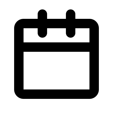 Calendar (Mono) Free Open-Source SVG Icon (Mono Icons)