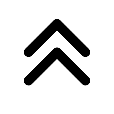 Double Chevron Up Arrow (Mono) Free Open-Source SVG Icon (Mono Icons)