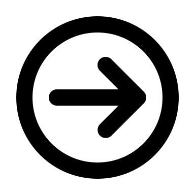 Right Arrow in Circle (Mono) Free Open-Source SVG Icon (Mono Icons)