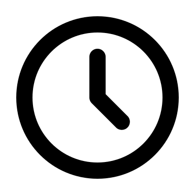 Clock (Mono) Free Open-Source SVG Icon (Mono Icons)