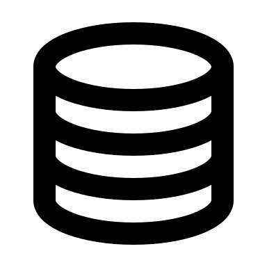 Database (Mono) Free Open-Source SVG Icon (Mono Icons)