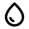 Drop of Water (Mono) Free Open-Source SVG Icon