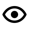 Eye Symbol (Mono) Free Open-Source SVG Icon