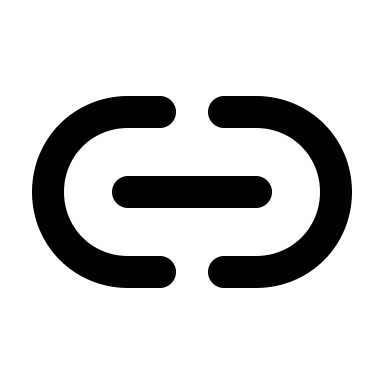 Hyperlink Symbol (Mono) Free Open-Source SVG Icon (Mono Icons)