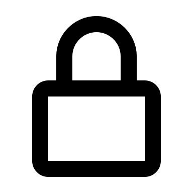 Lock Symbol (Mono) Free Open-Source SVG Icon (Mono Icons)