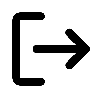 Log Out Action (Mono) Free Open-Source SVG Icon (Mono Icons)
