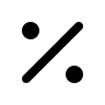 Percentage Symbol Free Open-Source SVG Icon