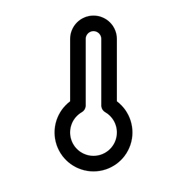 Temperature Measurement (Mono) Free Open-Source SVG Icon (Mono Icons)