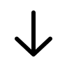 Downward Arrow (Myna UI) Free Open-Source SVG Icon