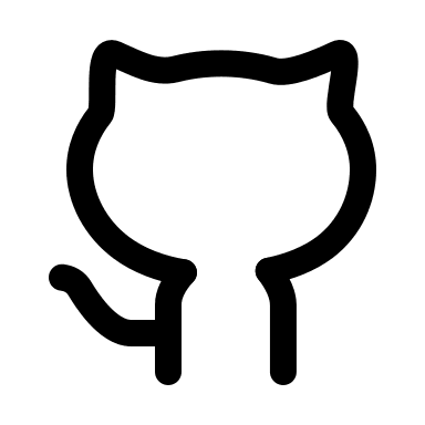 GitHub Brand Logo Free Open-Source SVG Icon (Myna UI Icons)