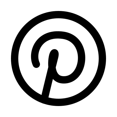 Pinterest Brand Logo Free Open-Source SVG Icon (Myna UI Icons)