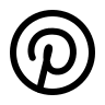 Pinterest Brand Logo Free Open-Source SVG Icon