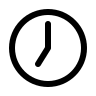 Seven O'Clock Time (Myna UI) Free Open-Source SVG Icon