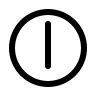 Six O'Clock Time Indicator Free Open-Source SVG Icon