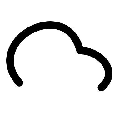 Cloud (Myna UI) Free Open-Source SVG Icon (Myna UI Icons)