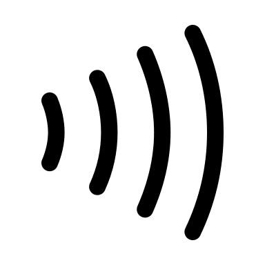 Contactless Payment Technology Free Open-Source SVG Icon (Myna UI Icons)