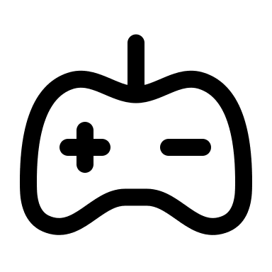 Game Controller Device Free Open-Source SVG Icon (Myna UI Icons)