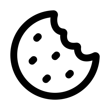 Cookie Treat Free Open-Source SVG Icon (Myna UI Icons)