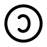 Copyleft Symbol Free Open-Source SVG Icon