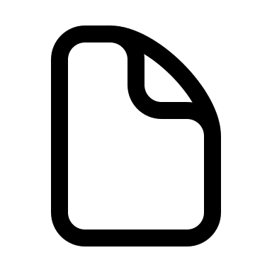 File Document Free Open-Source SVG Icon (Myna UI Icons)