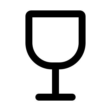 Wine Glass Drink Free Open-Source SVG Icon (Myna UI Icons)