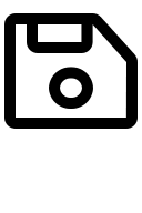 Diskette Save Icon Free Open-Source SVG Icon