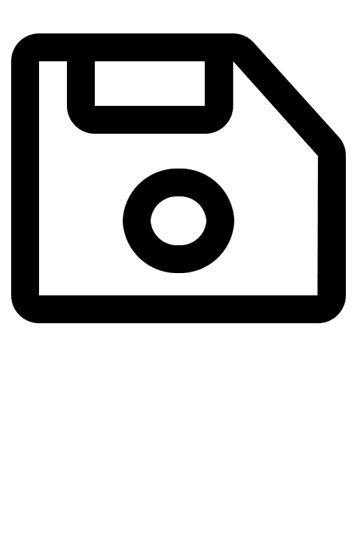 Diskette Save Icon Free Open-Source SVG Icon (Nimbus)