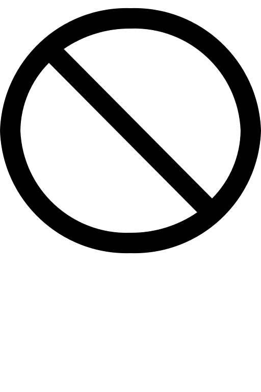 Forbidden Sign Free Open-Source SVG Icon (Nimbus)