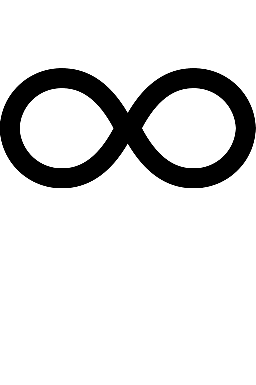 Infinite Loop Symbol Free Open-Source SVG Icon (Nimbus)